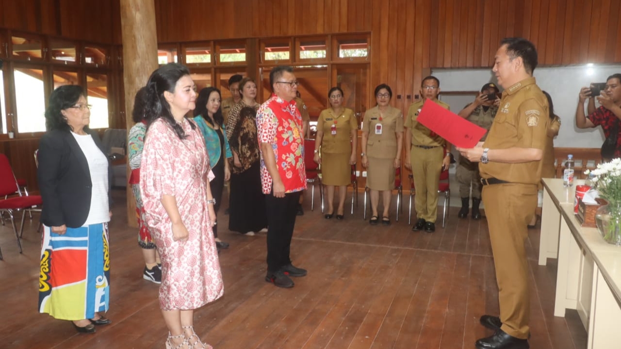 Walikota Caroll Lantik Vonny Pangemanan Pimpin Tata Kelola MichiNoEki Pakewa Tomohon