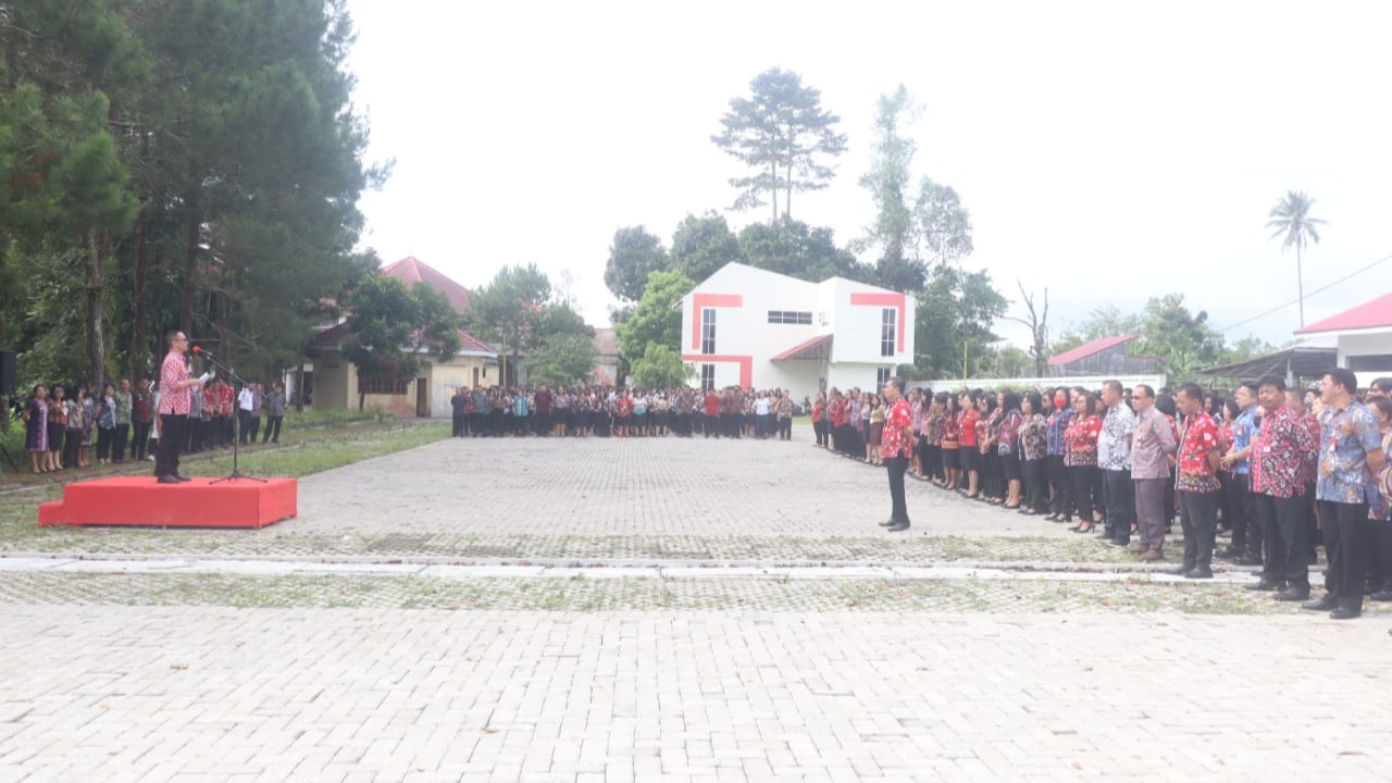 Pontororing Pimpin Apel Kerja Bulan April Pemkot Tomohon