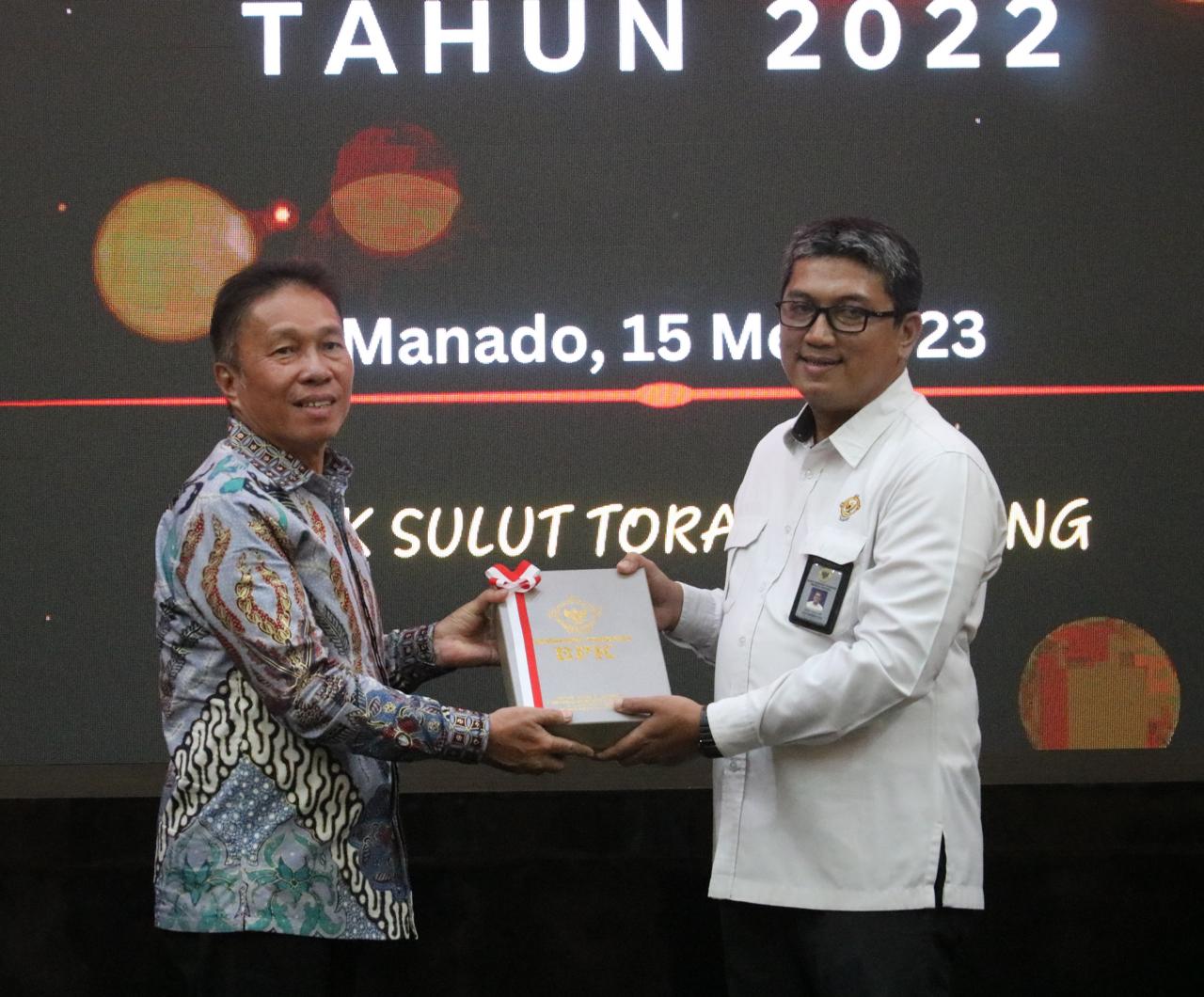 Pemkab Minsel Kembali Mendapat WTP Tahun 2023.