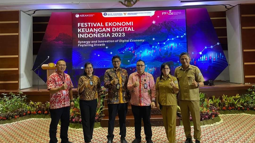 Pasar Rakyat Digital Beriman Tomohon Lewat Platform Tokopedia di-Launching Pada Opening Ceremony FEKDI Tahun 2023