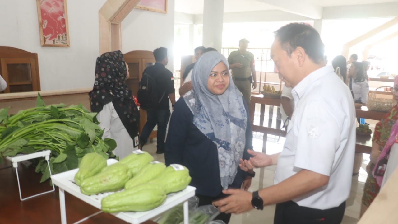 Tim Penilai Satyalancana Wirakarya Disambut Walikota Caroll