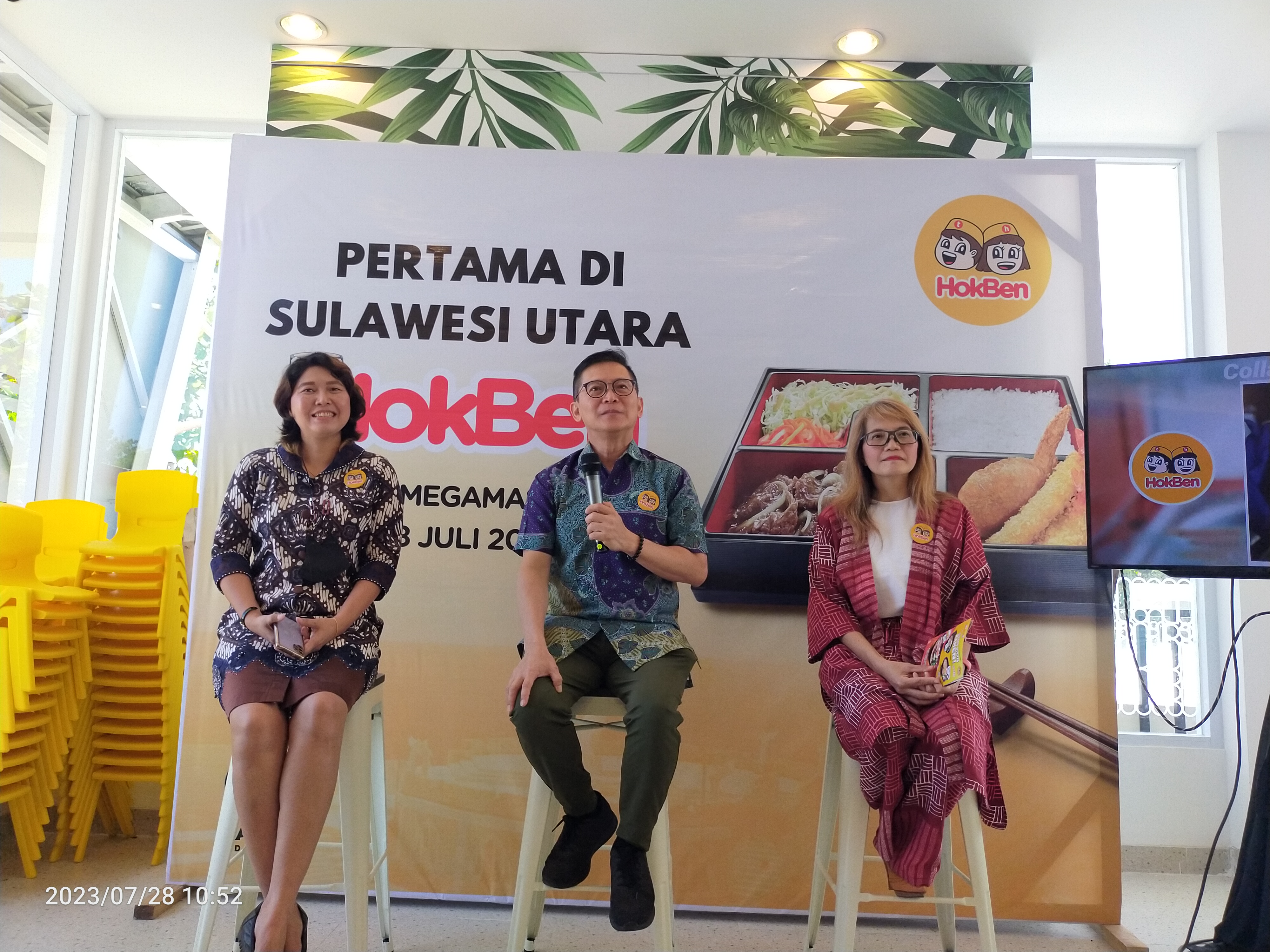 Gerai ke 373, HokBen Hadir di Manado Gerai ke 373, HokBen Hadir di Manado