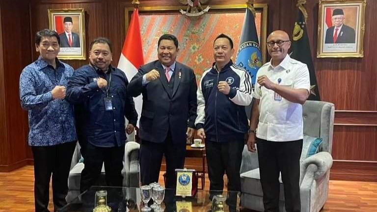 Walikota Caroll Bersua Kepala BNN, Ajak Hadiri TIFF 2023