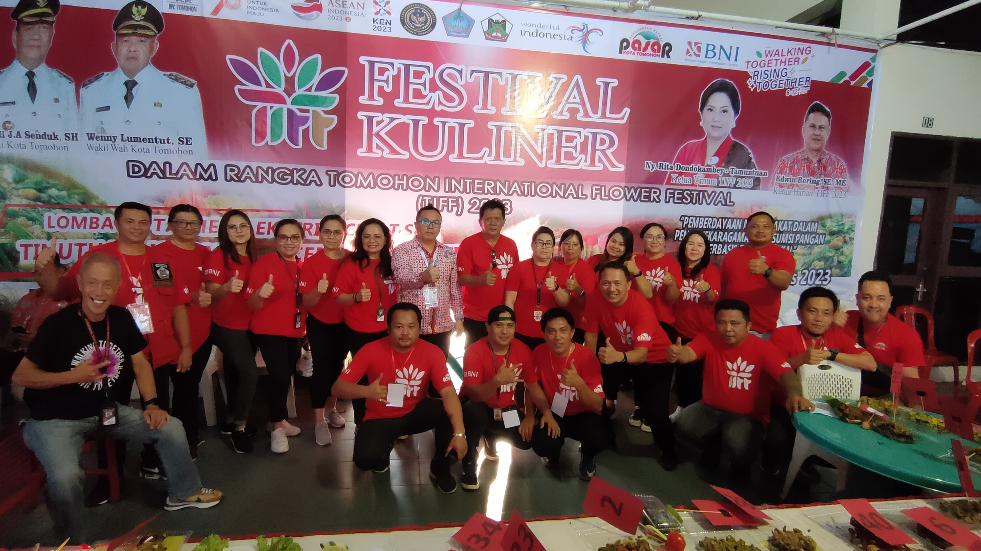 PD Pasar Tomohon Sukses Gelar Festival Kuliner TIFF 2023