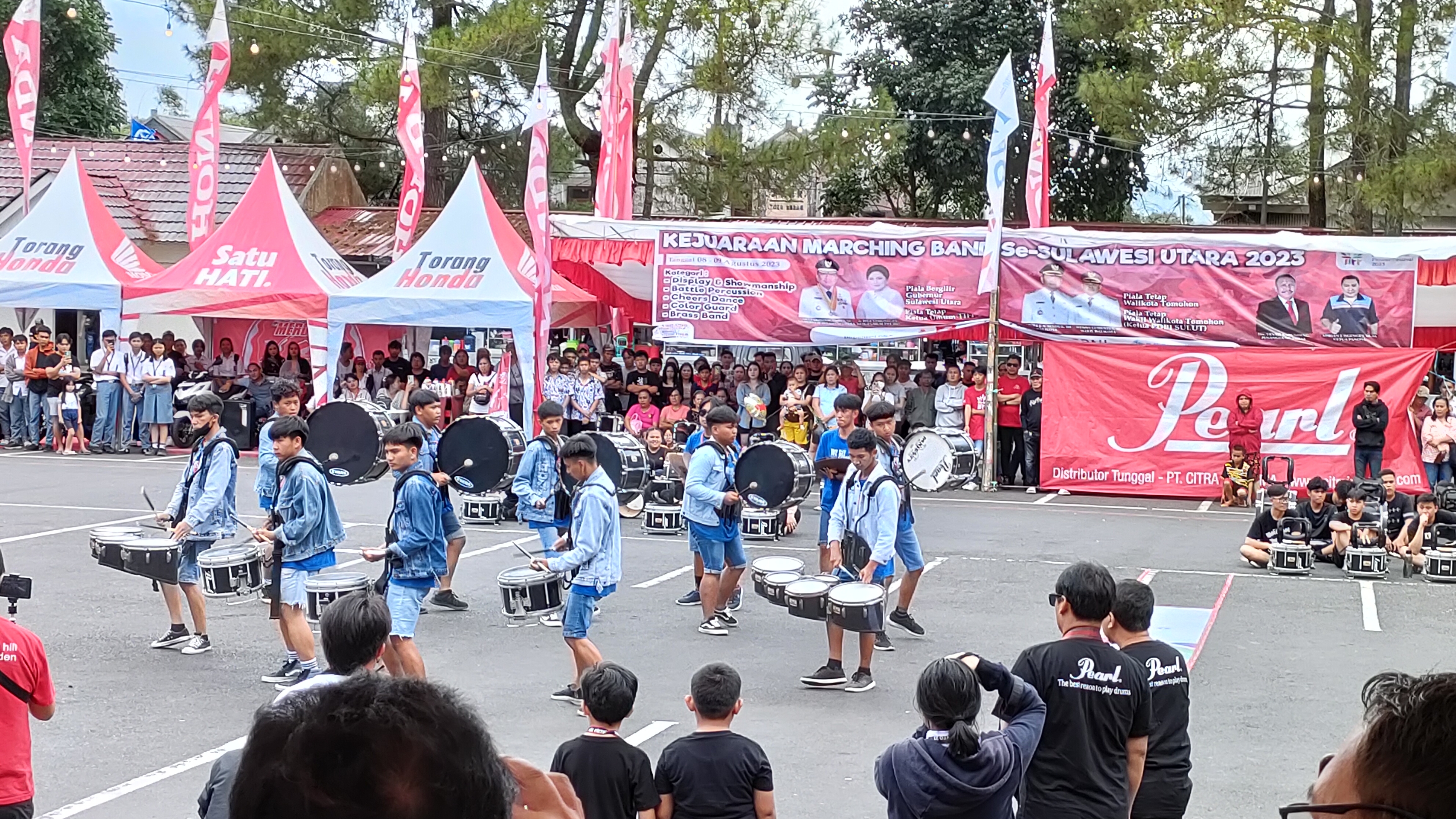 Lomba Marching Band Hantar Pesona TIFF 2023 Makin Semarak