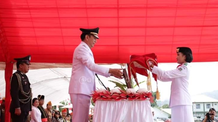 Kota Tomohon, Walikota Caroll Irup Peringatan HUT ke-78 Proklamasi Kemerdekaan RI Tahun 2023