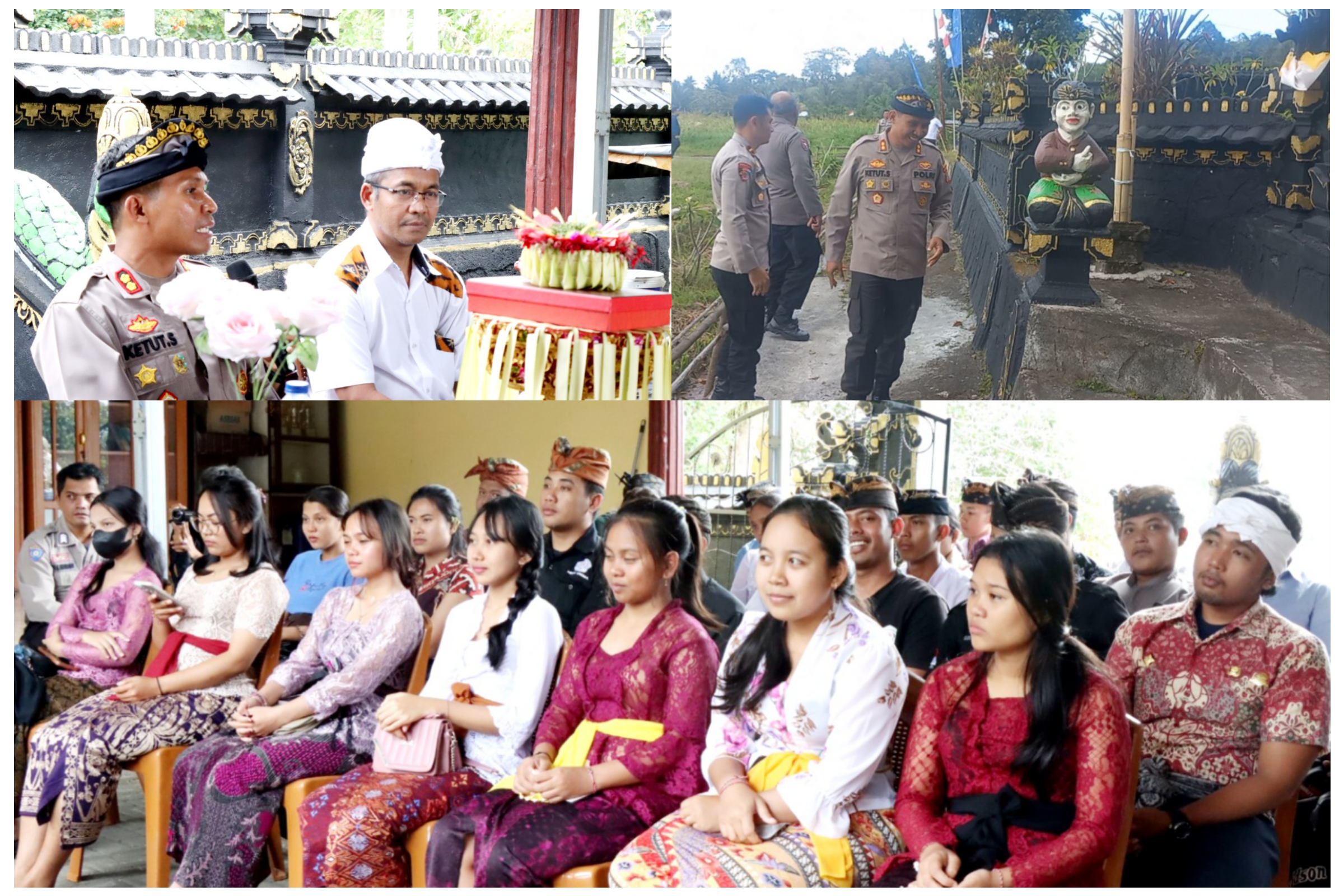 Mesimakrame di Pura Danu Mandara, Begini yang Dituturkan Kapolres Ketut Suryana