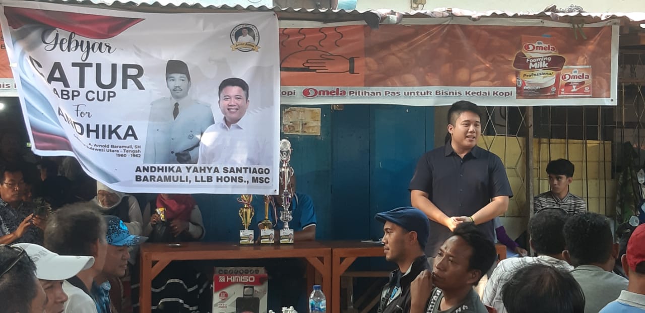 Andika Yahya Santiago Gelar Lomba Catur di Kota Bitung