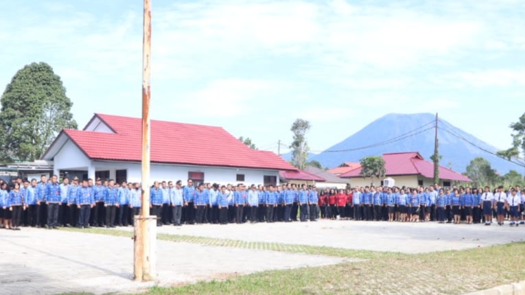 Sekdakot Roring Bertindak Irup Upacara Kesaktian Pancasila di Tomohon