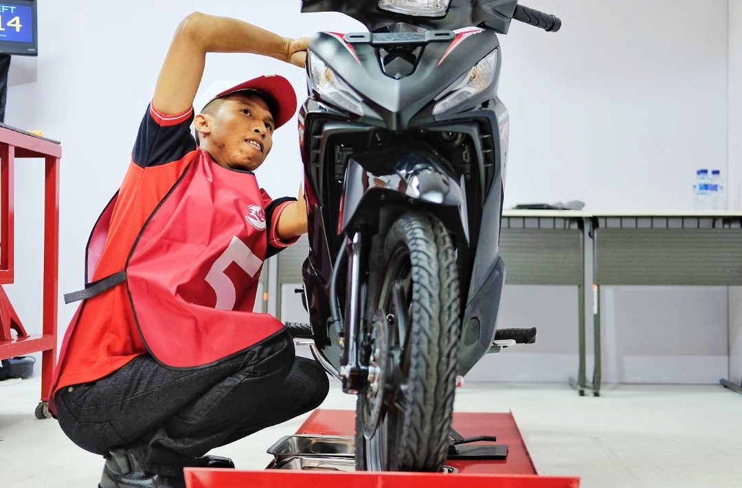 Teknisi Sepeda Motor Honda Indonesia Siap Adu Skill di Jepang