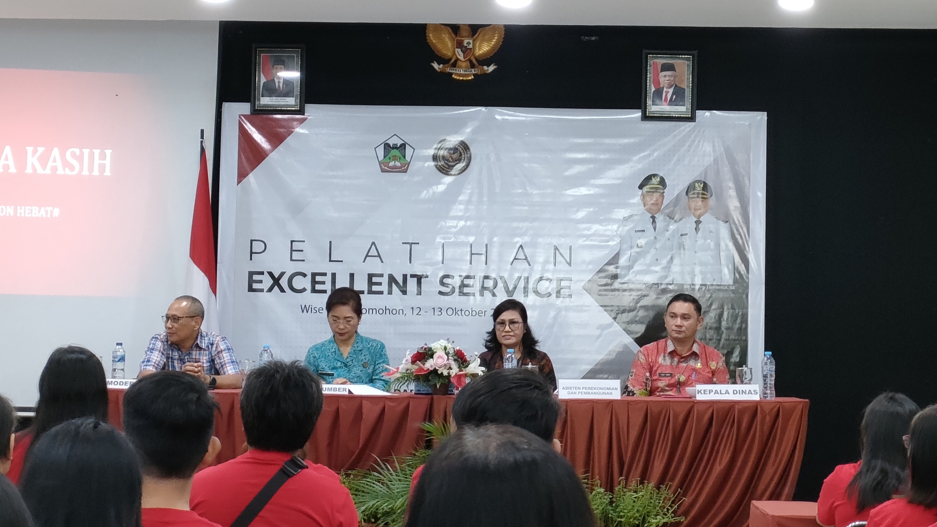 Hadirkan Narsum drg Jeand’arc, Dispar Tomohon Gelar Exellent Service Pelaku Pariwisata