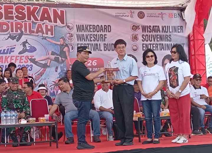 Ucapan Terima Kasih Pj Bupati Minahasa Suksesnya Gelaran Wakefest Minahasa 2023 