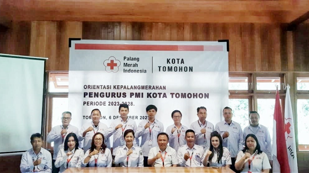 PMI Kota Tomohon Gelar Penguatan Organisasi