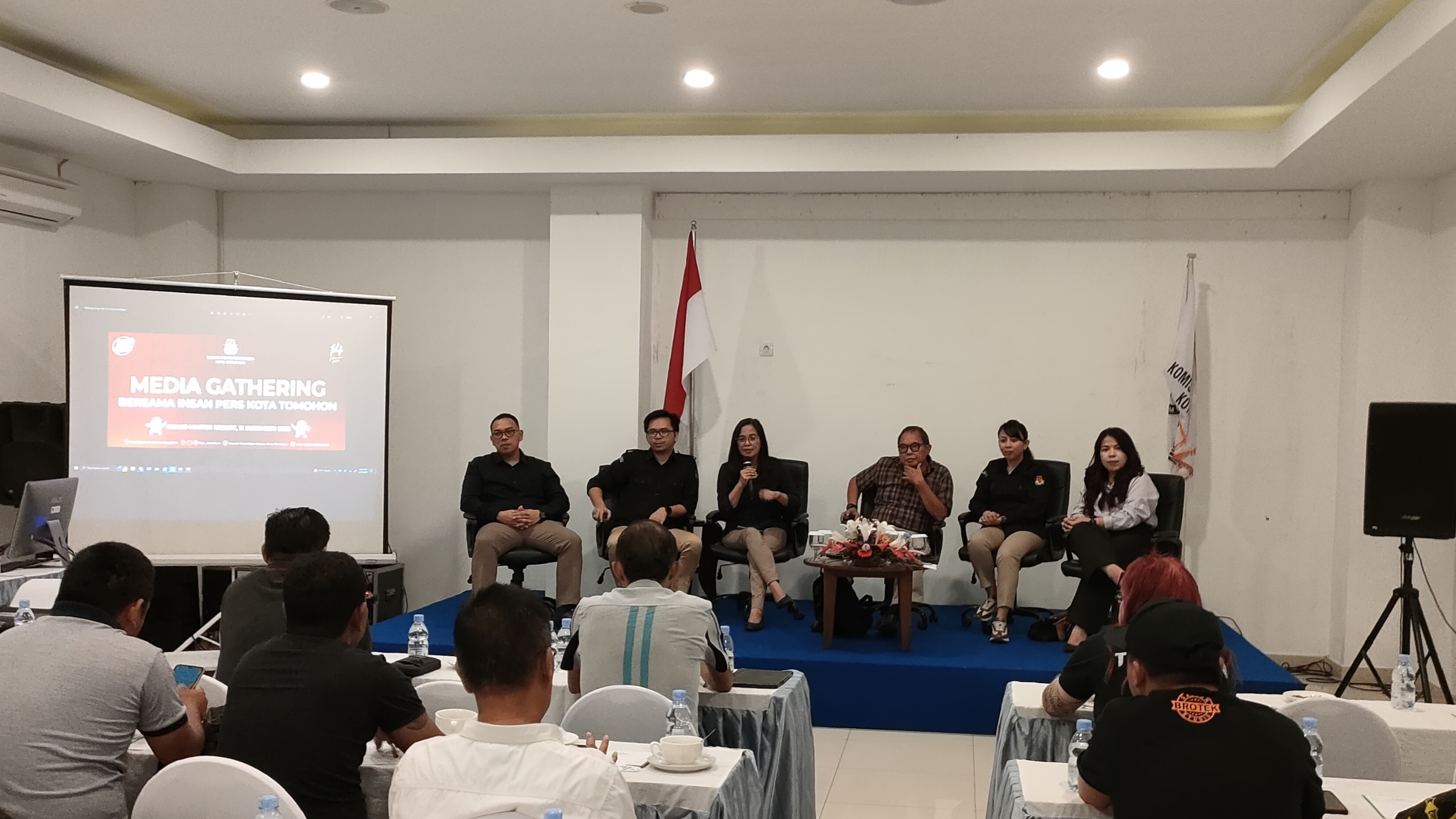 KPU Tomohon: Awak Media Adalah Pilar Penting Suksesnya Pemilu Tahun 2024