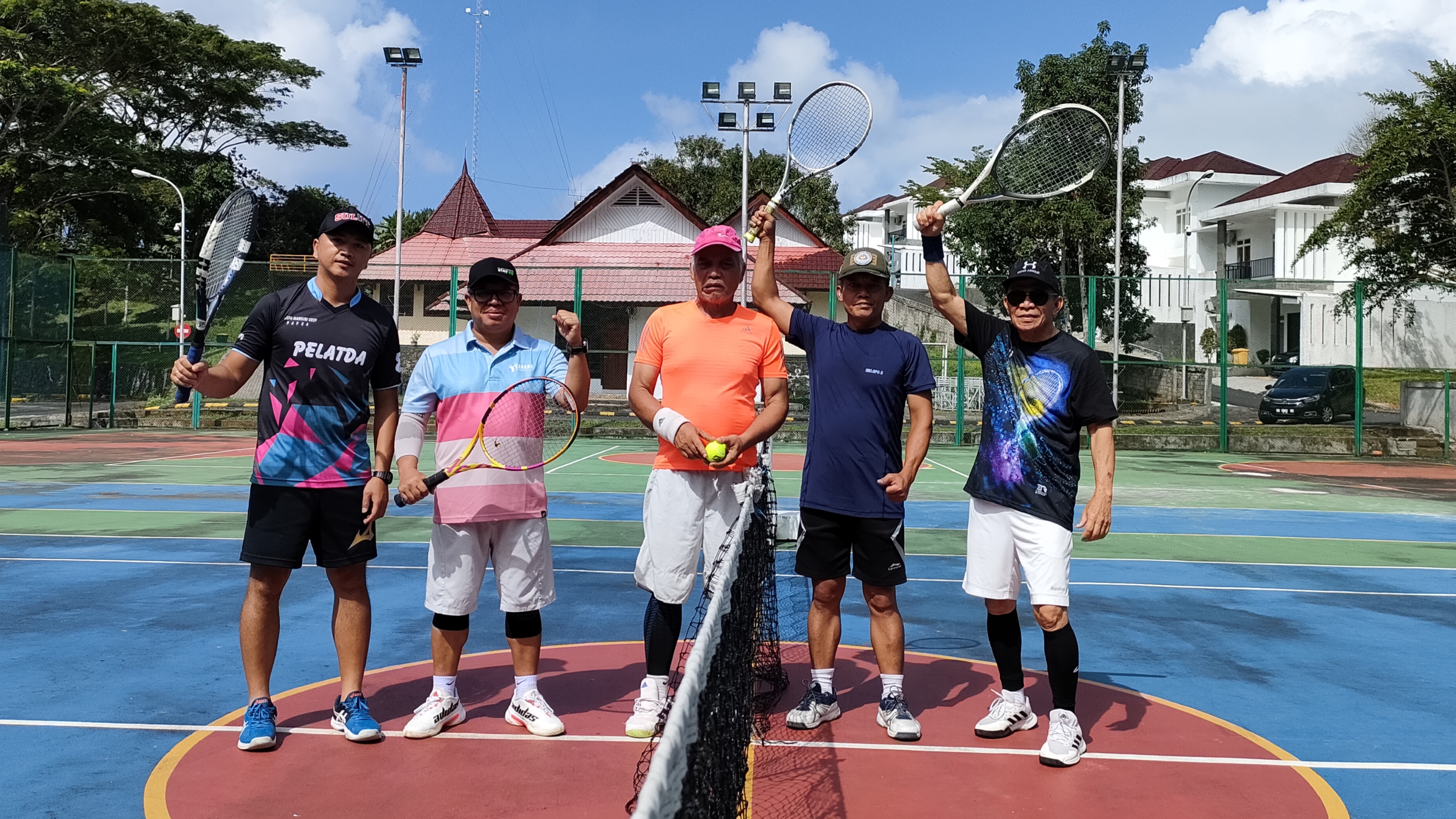 Tenis Ekslusif Akhir Tahun 2023 Kolaborasi Pelti Tomohon dan PT PGE Area Lahendong, Sukses