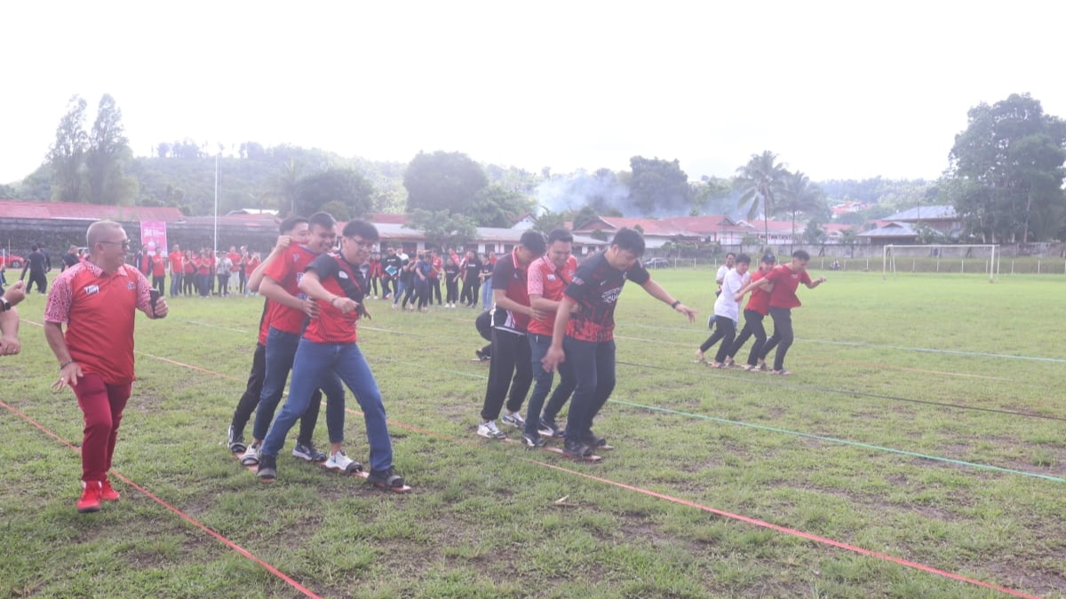 Meriah, Olahraga Rekreasi HarJad Kota Tomohon ke-21 Tahun 2024
