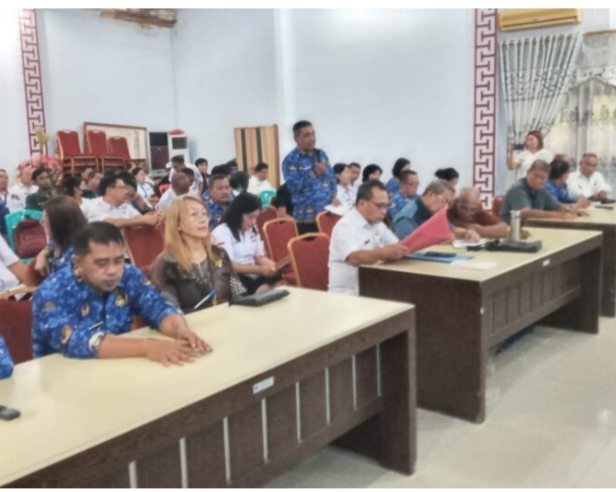 Rapat persiapan sambut pesta adat “Tulude” semakin di mantapkan