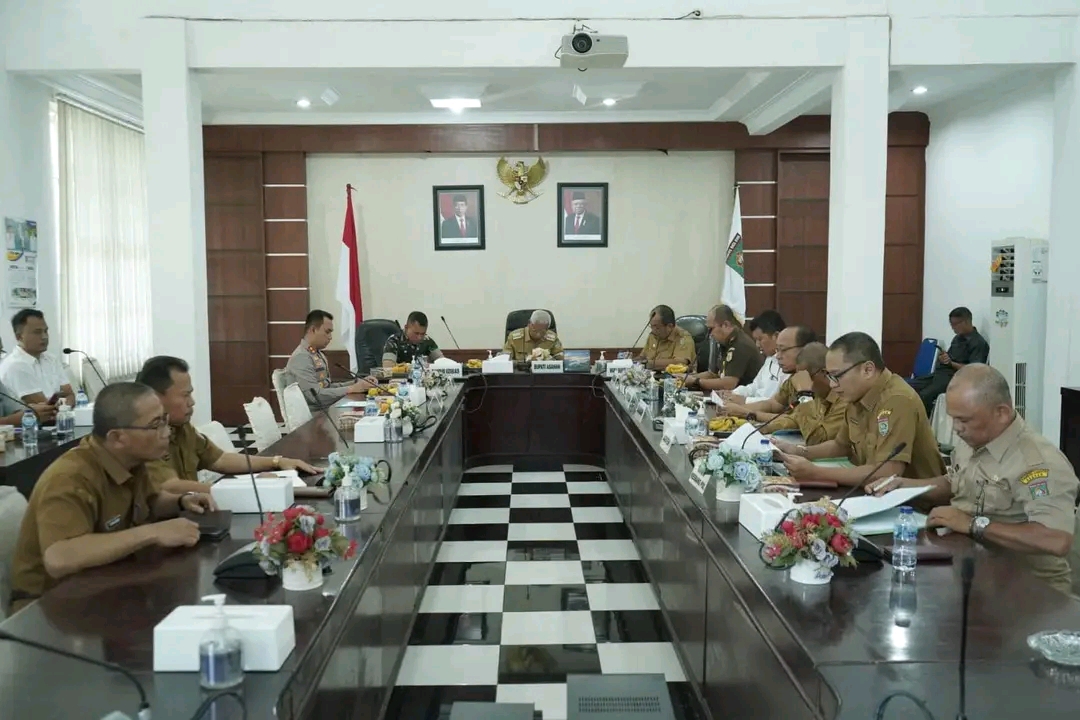 Bupati Asahan Pimpin Rapat Forum Koordinasi Pimpinan Daerah Kabupaten Asahan Tahun 2024