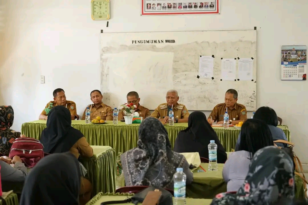 Bupati Asahan Bersilaturahmi Dengan UPTD SD dan SMP Negeri se-Kecamatan Meranti dan Kecamatan Pulo Bandring