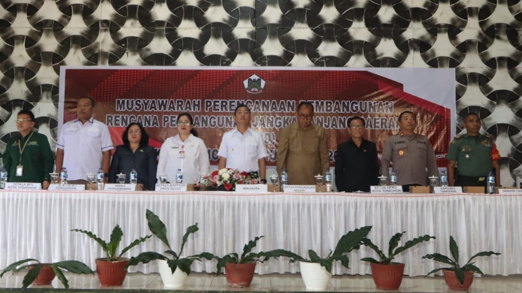Musrenbang RPJPD 2025-2045, Walikota Caroll Harap Mampu Jawab Kinerja dan Program Kedepan