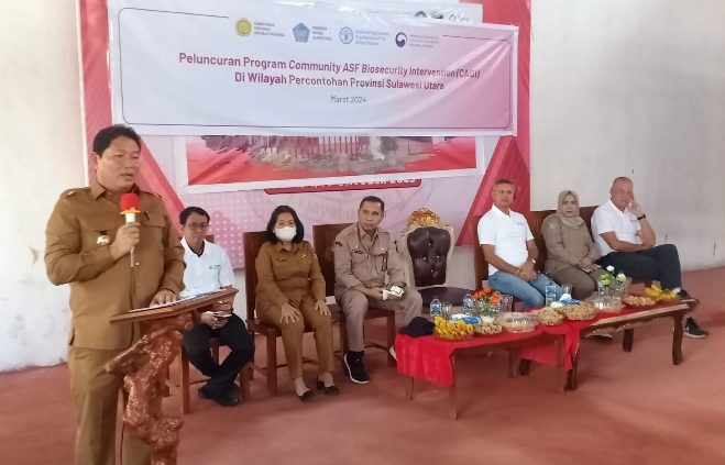 Harapan Bupati Kumendong Saat Launching Program CABI di Wilayah Percontohan Tompaso Barat