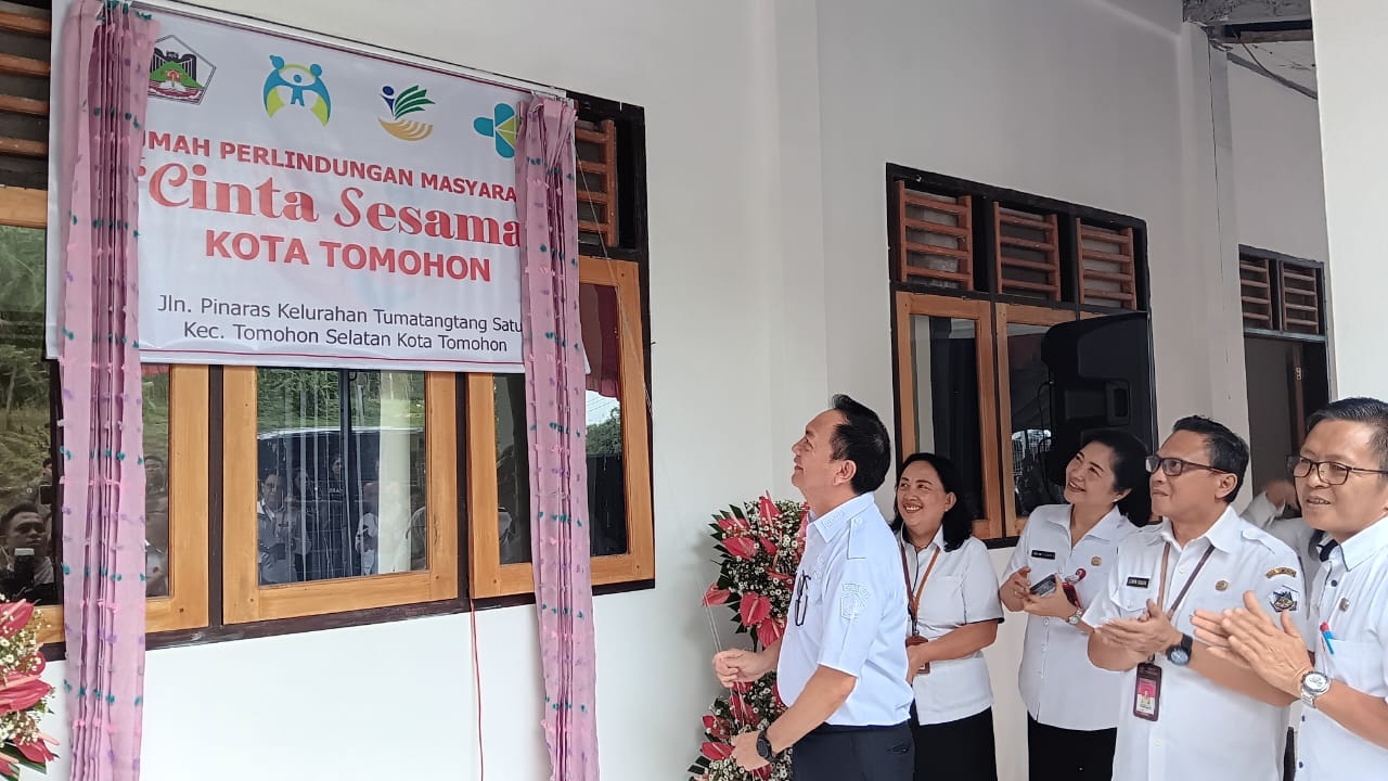 Walikota Caroll me-Launching Operasional RPMCS, Wujud Program Peduli Bagi Warga Tomohon