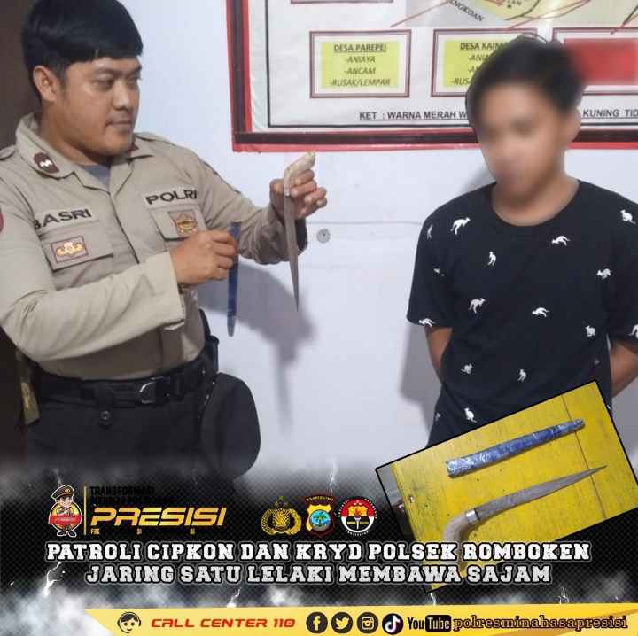 Polsek Remboken Amankan Warga Pembawa Sajam dalam Keributan Acara Pernikahan Polsek Remboken Amankan Warga Pembawa Sajam dalam Keributan Acara Pernikahan