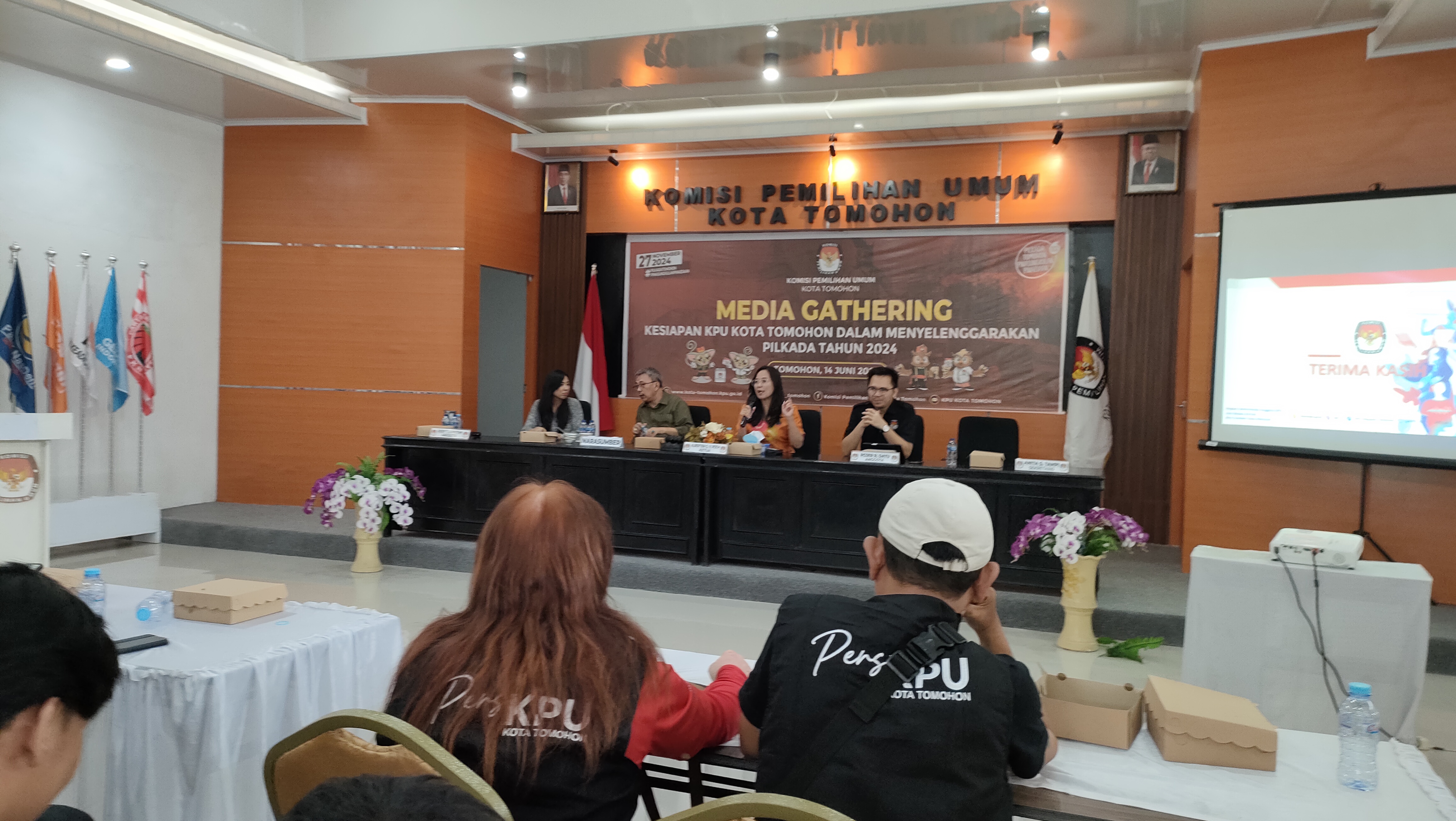 Gandeng Media, KPU Tomohon Inginkan Pilkada 2024 Beretika dan Bermoral