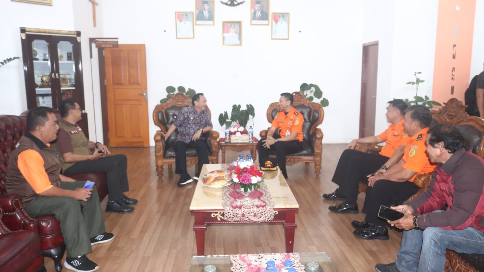 Walikota Caroll Sambut Kunjungan Basarnas Manado Walikota Caroll Sambut Kunjungan Basarnas Manado