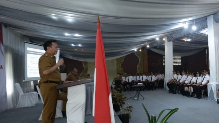 Walikota Caroll Buka Orientasi PPPK Kota Tomohon