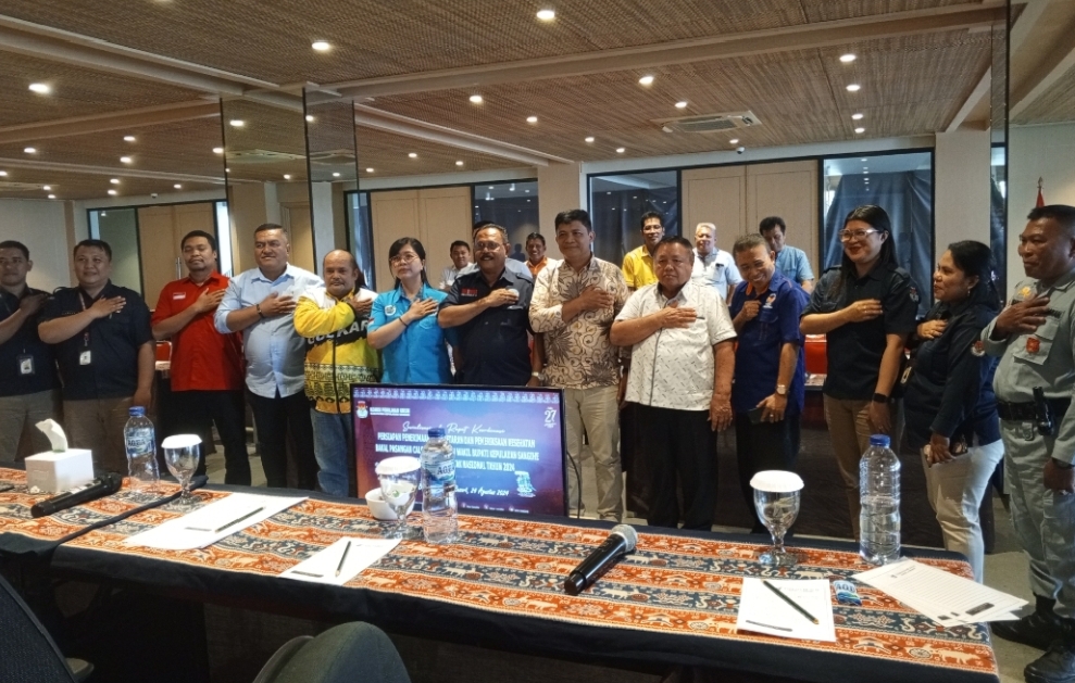 KPU Sangihe Laksanakan Rakor Persiapan Pendaftaran Calon Bupati dan Wakil Bupati KPU Sangihe Laksanakan Rakor Persiapan Pendaftaran Calon Bupati dan Wakil Bupati