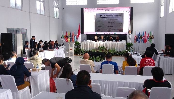 KPU Minahasa Gelar Rapat Pleno Terbuka Rekapitulasi dan Penetapan DPS Tahun 2024