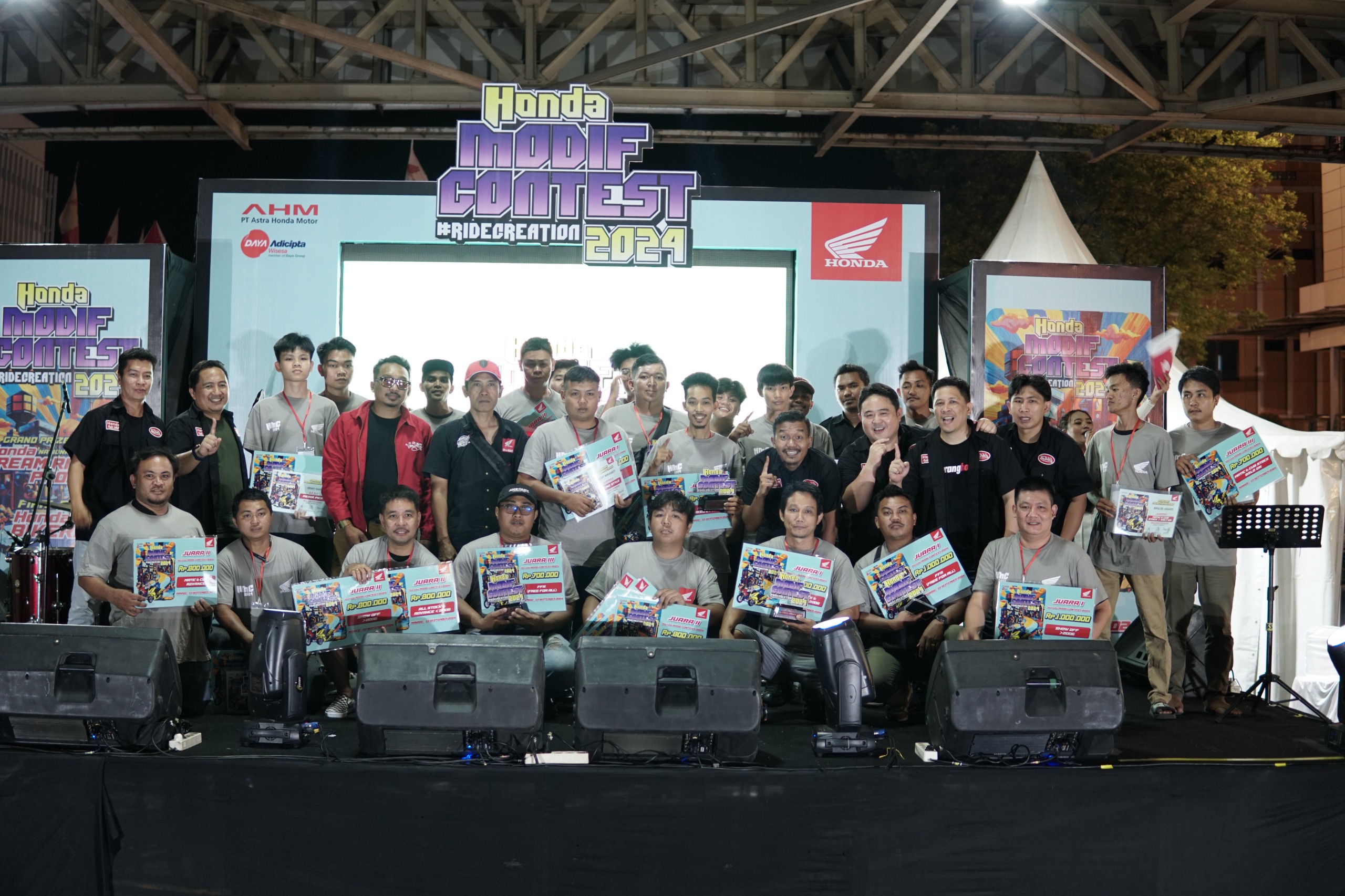 76 Peserta Berpartisipasi di Honda Modif Contest (HMC)