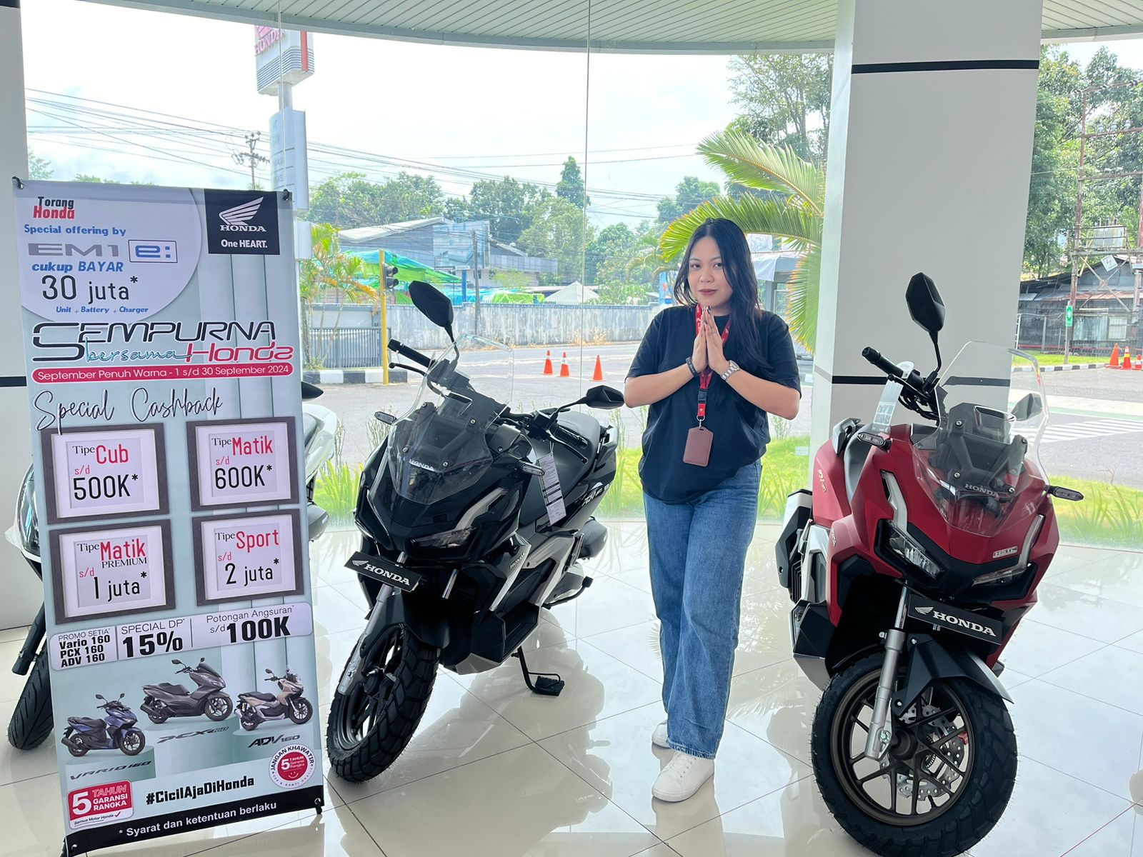 Promo September Penuh Warna Bersama Honda