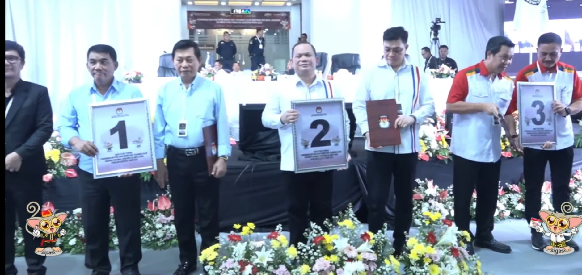 YSK-VM Nomor Urut 1, E2L – HJP Nomor Urut 2 dan SK- DT Nomor Urut 3 YSK-VM Nomor Urut 1, E2L – HJP Nomor Urut 2 dan SK- DT Nomor Urut 3