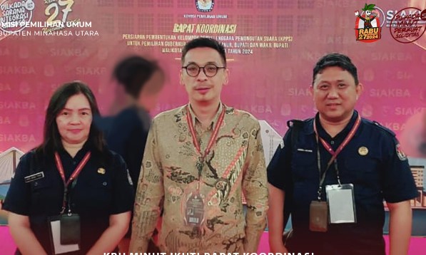 KPU Minut Hadiri Rakor Persiapan Pembentukan KPPS KPU Minut Hadiri Rakor Persiapan Pembentukan KPPS
