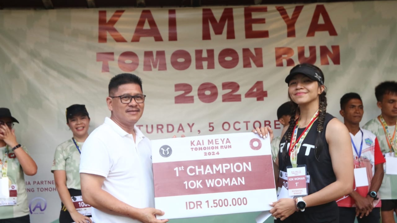Kaligis Hadiri Gelaran Kaymeya Tomohon Run 2024 Kaligis Hadiri Gelaran Kaymeya Tomohon Run 2024