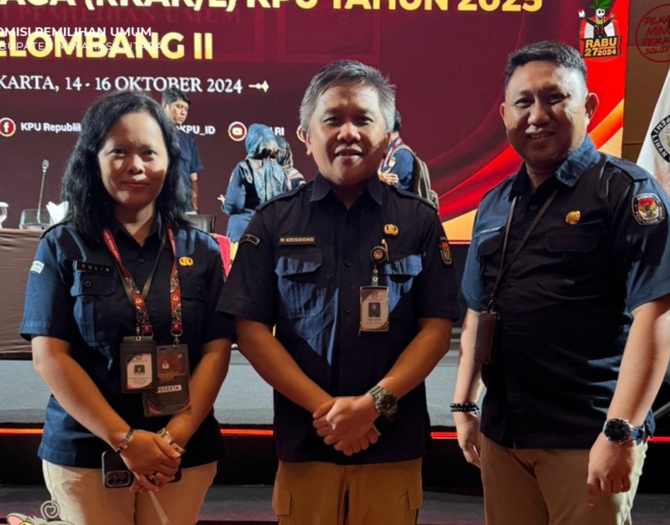 Tim Sekretarian KPU Minut Hadiri Rakor Penyusunan RKAK/L KPU 2025 Tim Sekretarian KPU Minut Hadiri Rakor Penyusunan RKAK/L KPU 2025