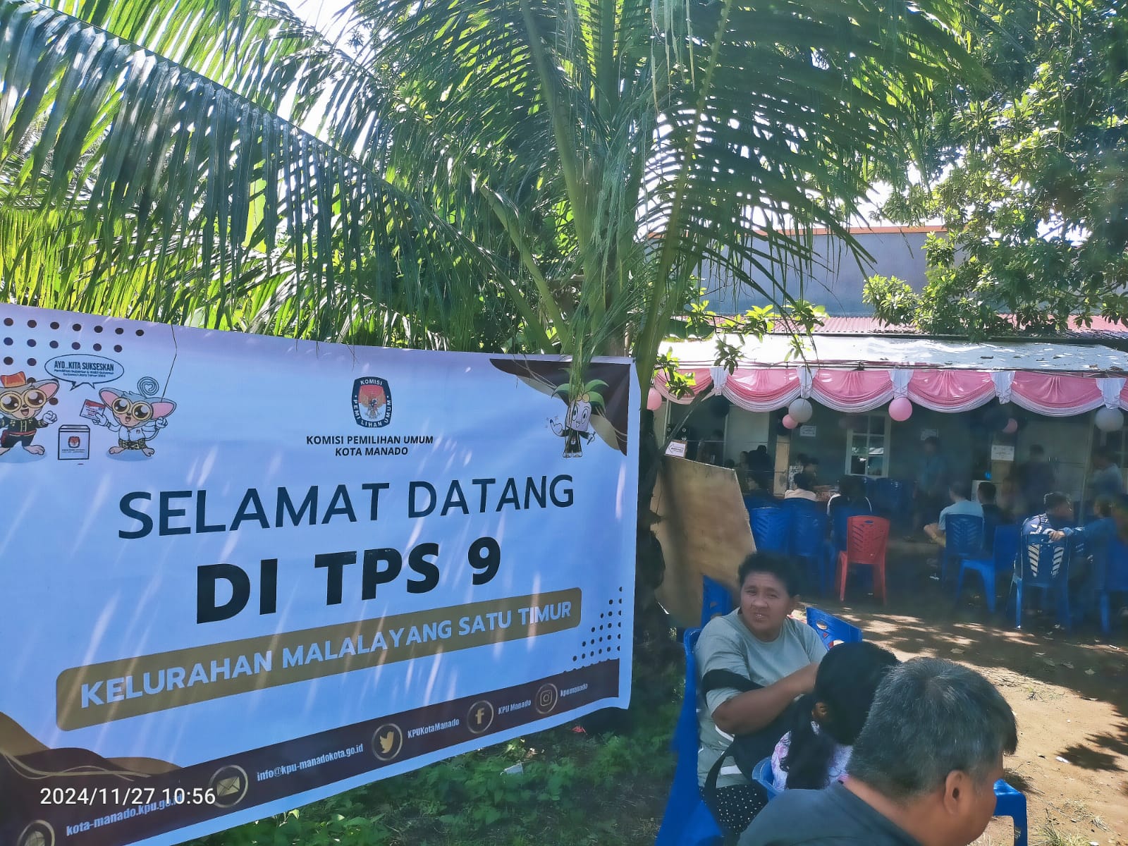 Punggut Hitung di TPS 009 Malalayang Satu Timur Berjalan Lancar Punggut Hitung di TPS 009 Malalayang Satu Timur Berjalan Lancar