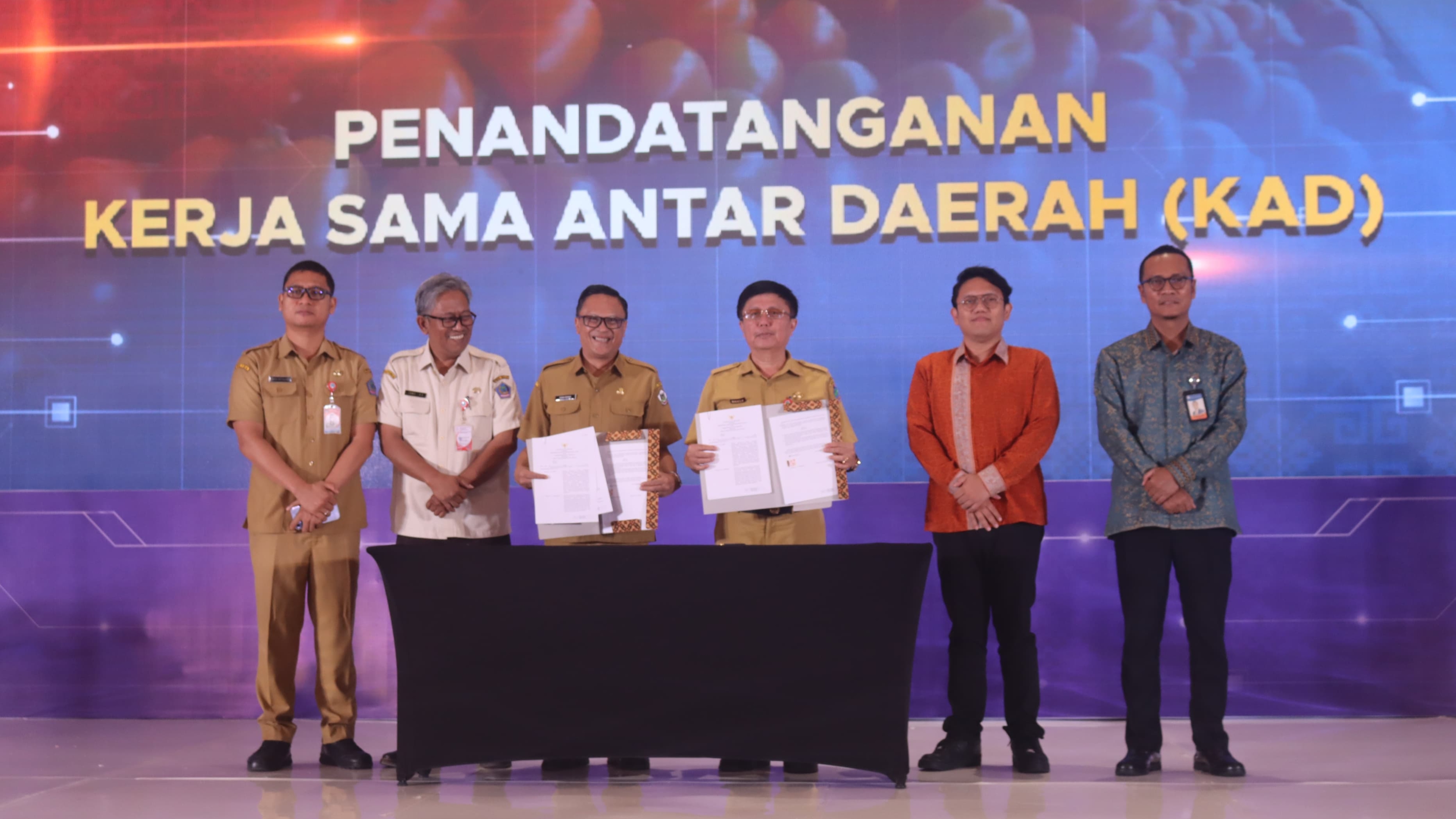 HLM TPID se-Sulut, Edwin Roring Tandatangan Kerjasama Antar Daerah