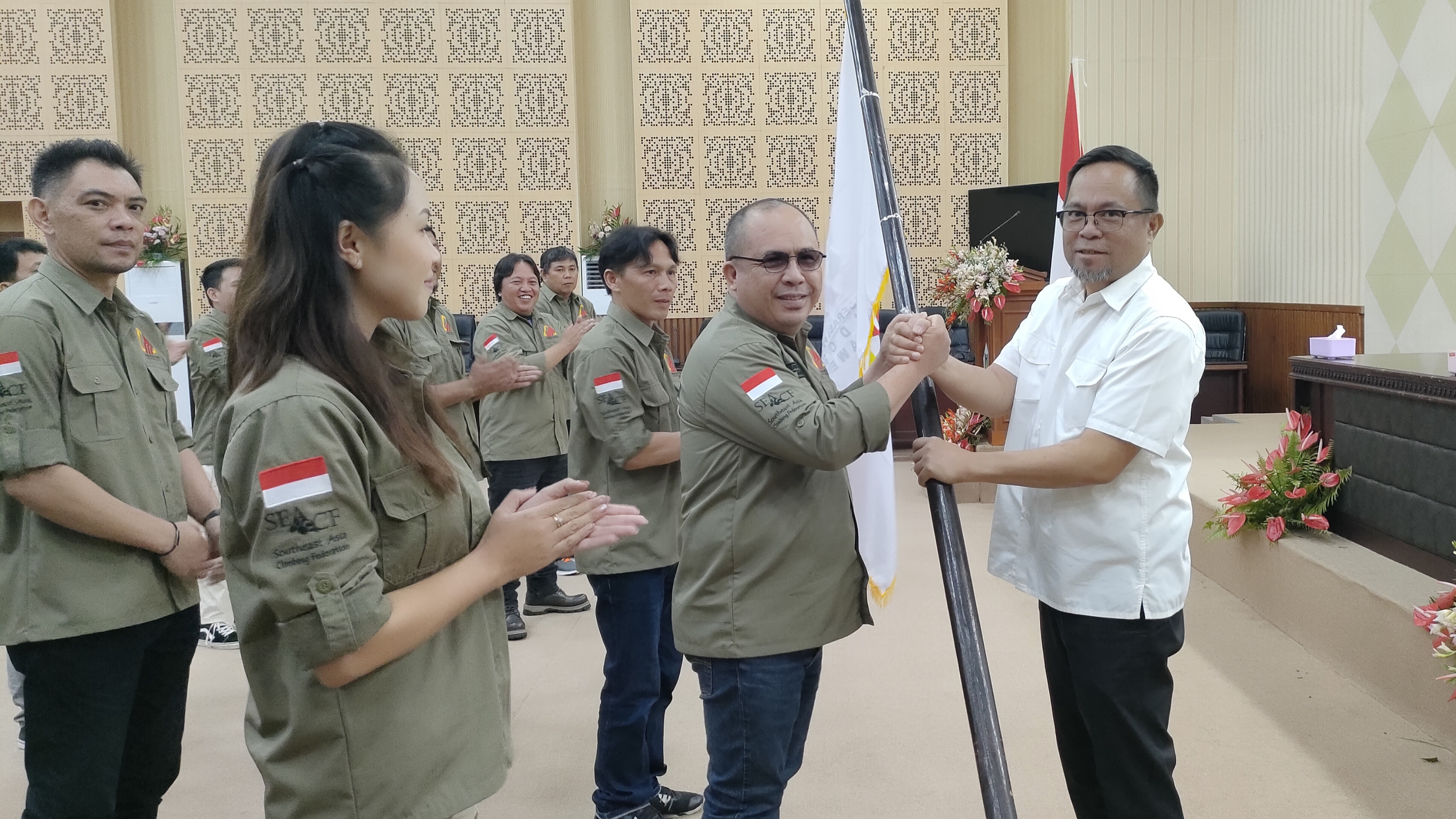 FPTI Kota Tomohon 2024-2028 Resmi Dilantik, JePol Optimis Dorong Panjat Tebing Berprestasi Nasional