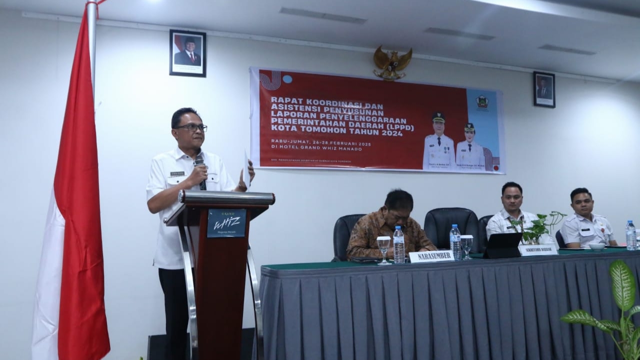 Pemkot Tomohon Gelar Rakor dan Asistensi LPPD Tahun 2024 Pemkot Tomohon Gelar Rakor dan Asistensi LPPD Tahun 2024