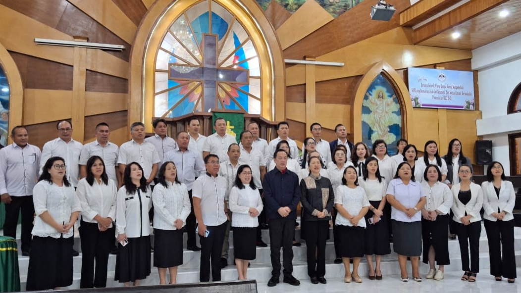 Tiba di Kota Tomohon, Walikota Caroll Disambut dan Doa Bersama BPMJ Kakaskasen Pniel