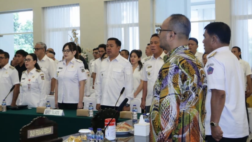 Wawali Sendy Ikut Hadiri Rakor Sosialisasi Program 3 Juta Rumah di Provinsi Sulawesi Utara