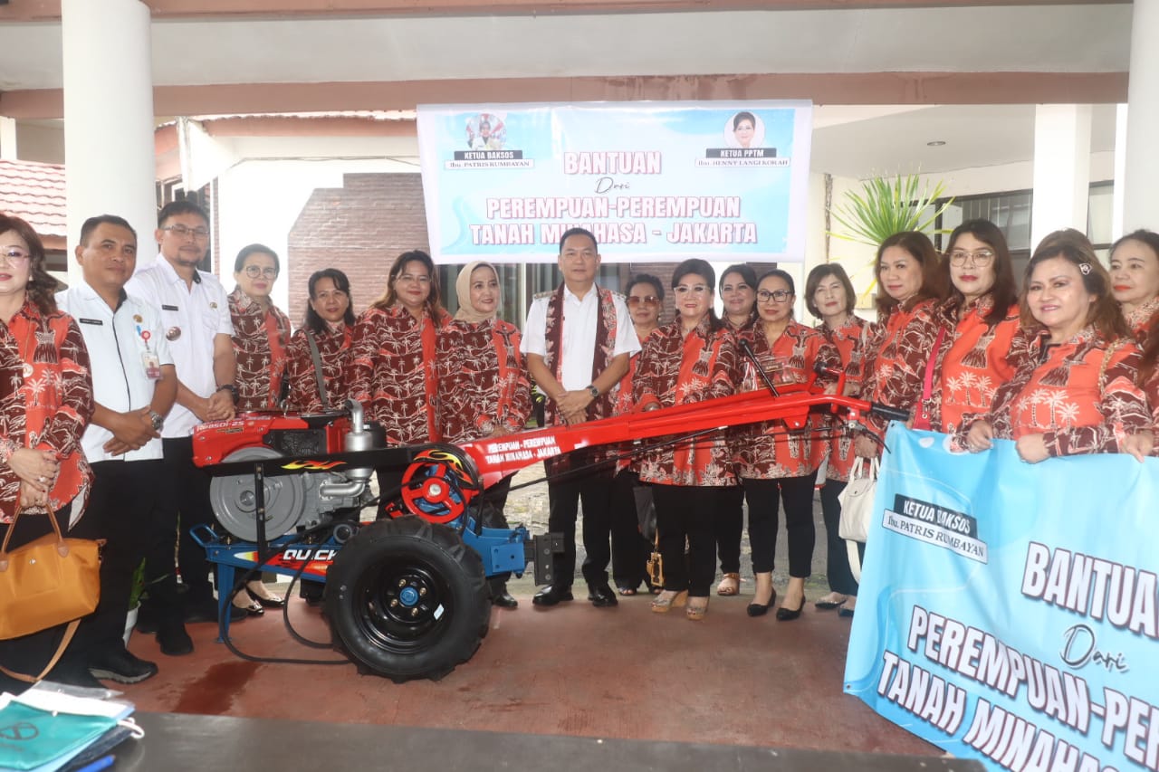 Walikota Caroll Apresiasi PPTM Peduli Pertanian di Kota Tomohon