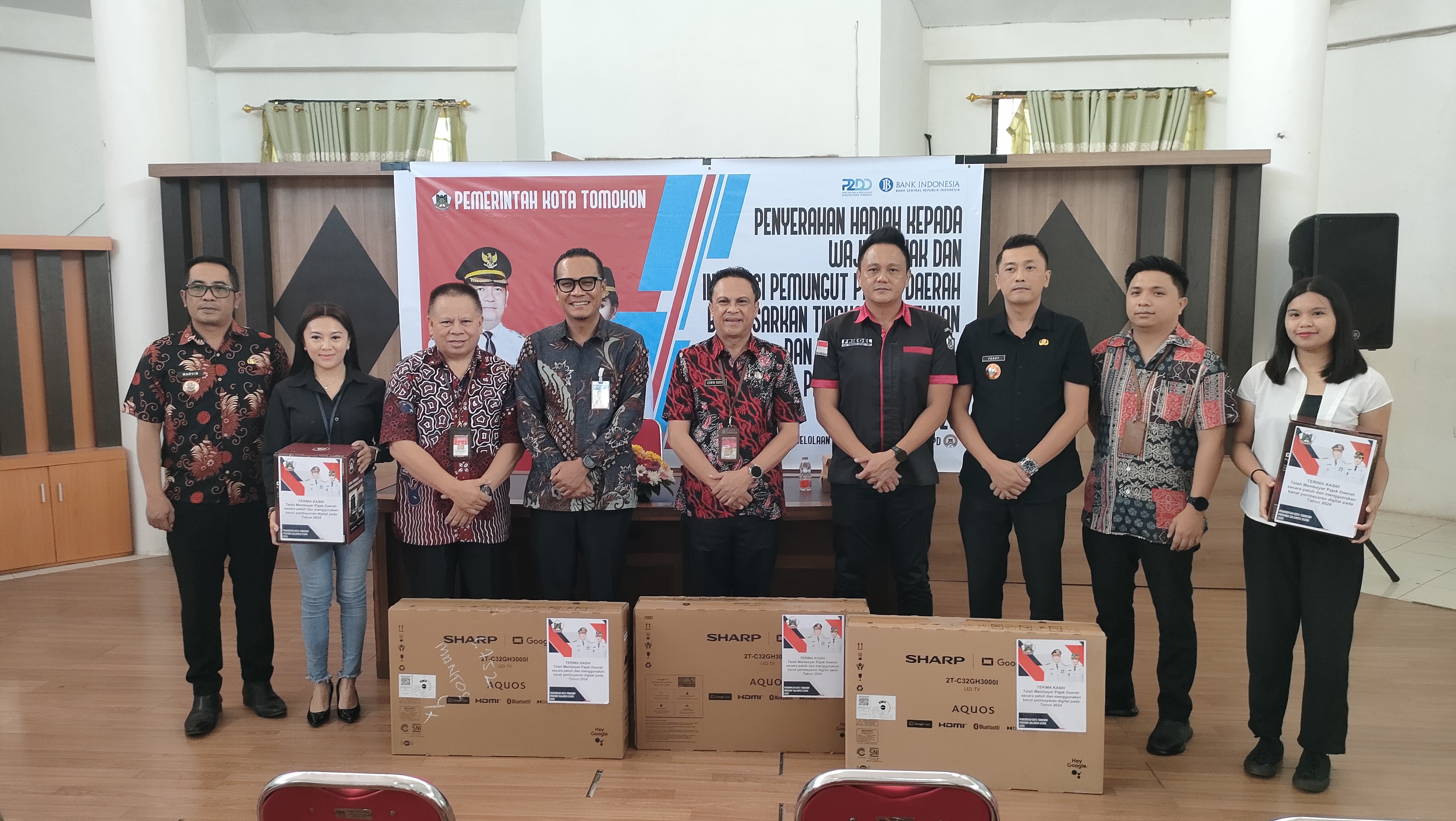 Apresiasi Pada Wajib Pajak dan Instansi Pemungutan Pajak Daerah Atas Tingkat Kepatuhan