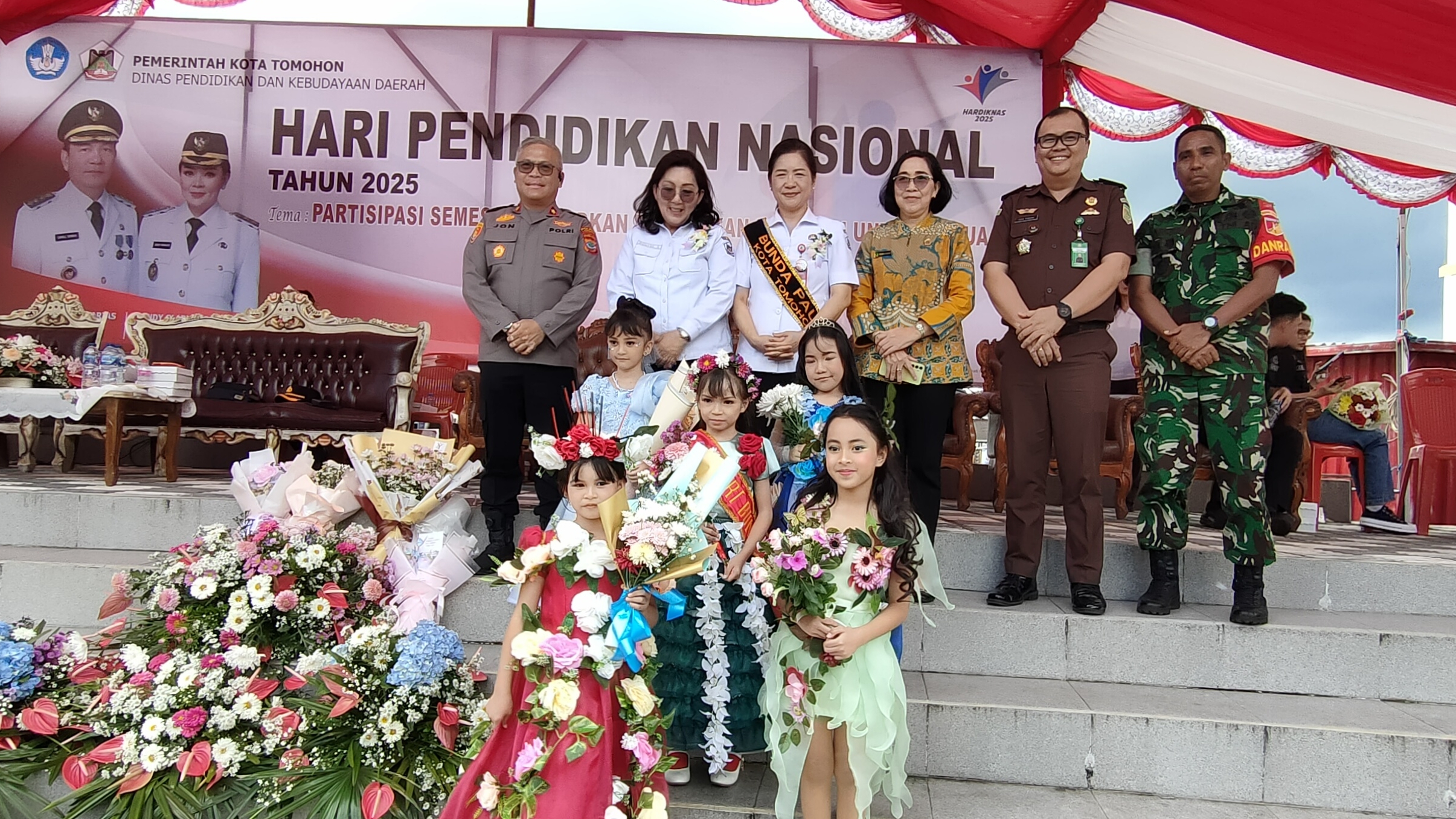 Pawai Bocah Meriah, drg Jeand’arc: Jadikan Sekolah Tempat Anak Bergembira