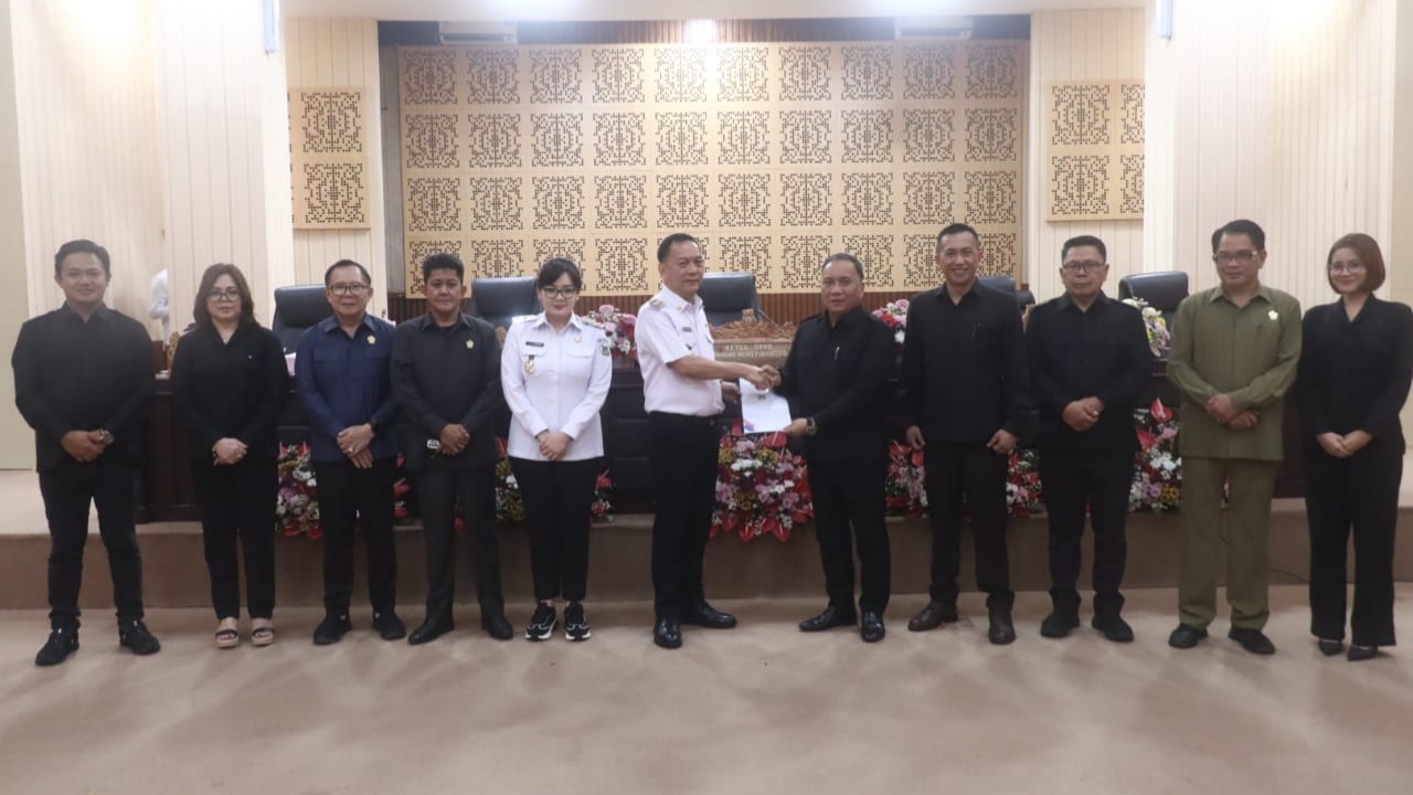 Caroll-Sendy Apresiasi DPRD Tomohon Terkait Pembahasan LKPJ Tahun 2024 Caroll-Sendy Apresiasi DPRD Tomohon Terkait Pembahasan LKPJ Tahun 2024