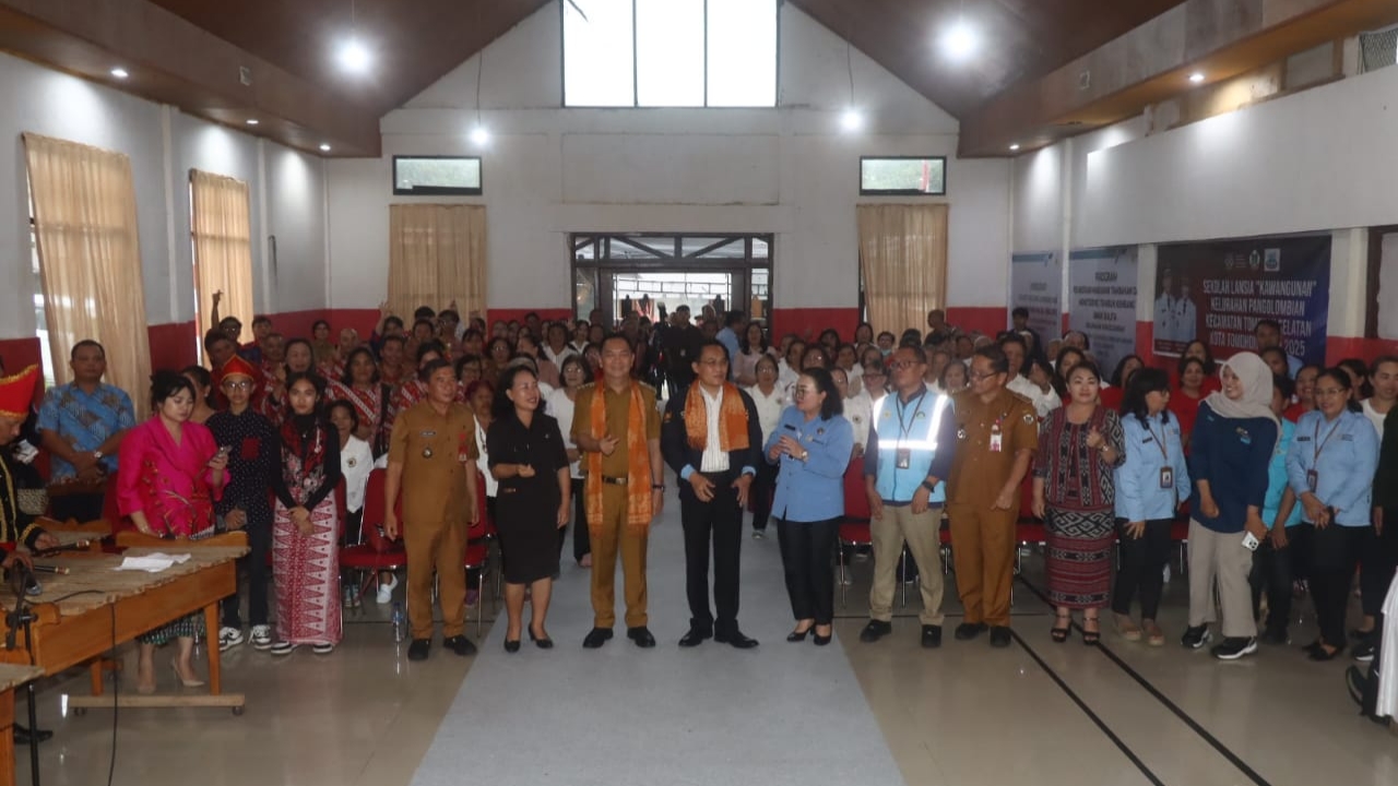 Walikota Caroll Sambut SekMen Prof Setiyono di Pangolombian Walikota Caroll Sambut SekMen Prof Setiyono di Pangolombian