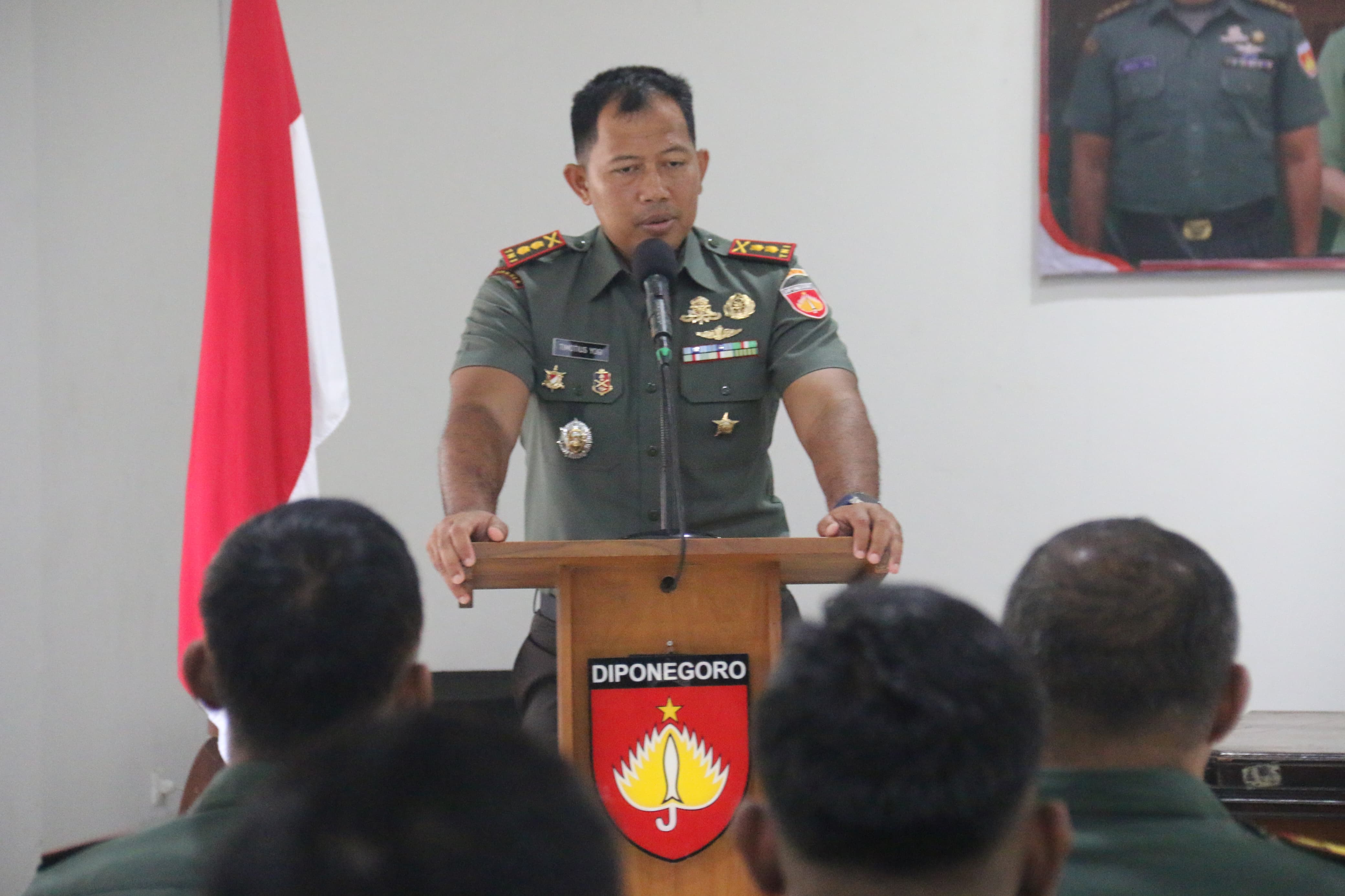 Dandim Pati Mengajak Seluruh Prajurit dan PNS  Bekerja Dengan Ikhlas, Profesional, dan Penuh Tanggung jawab